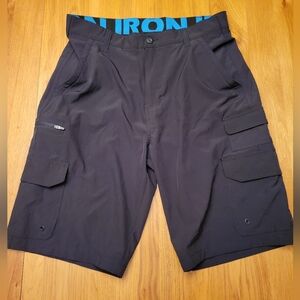 Men's Iron Co. Black Cargo Golf Shorts